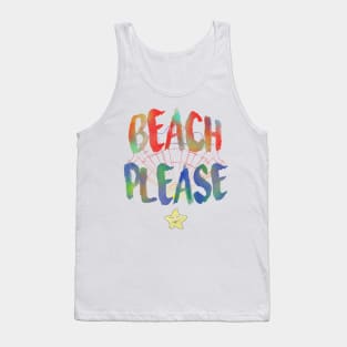 OTE beach please w/ star Tank Top